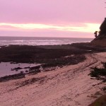 Sunset from Seal Cove Beach